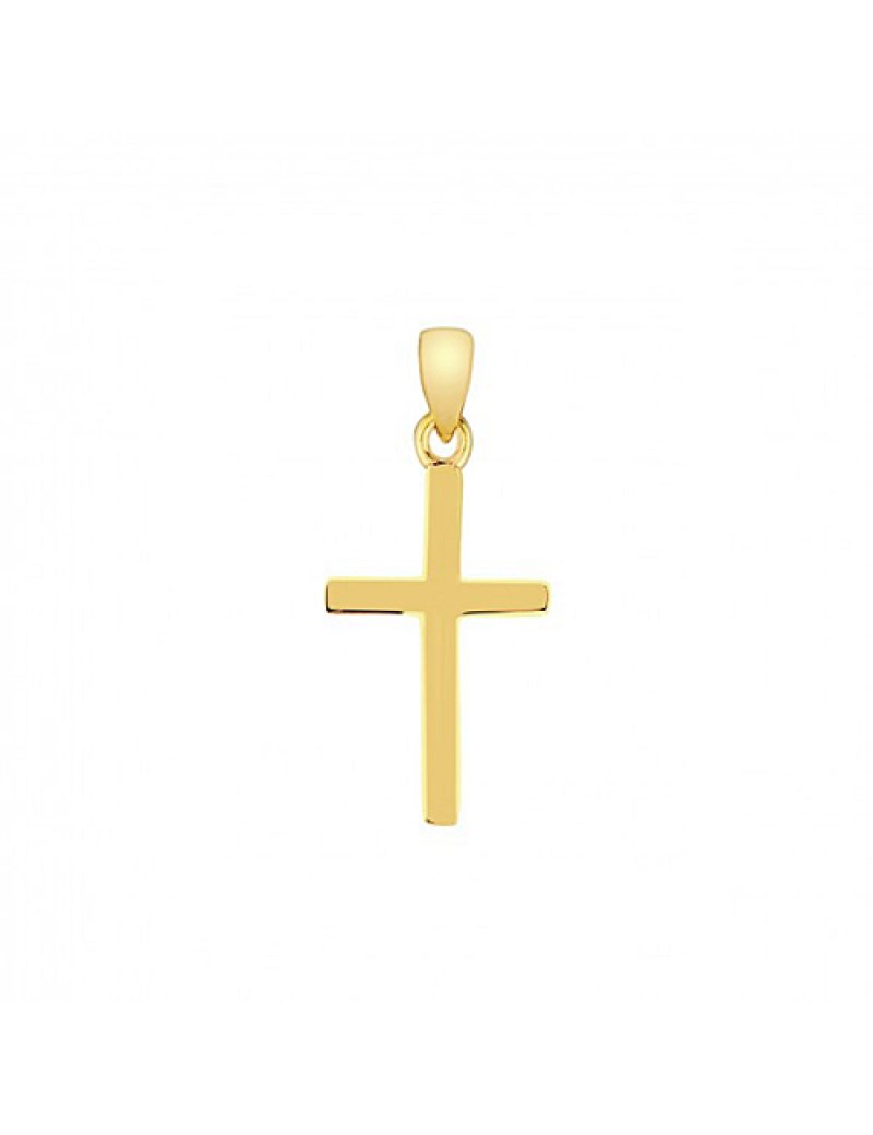 Men's 9ct gold cross pendant Clearance